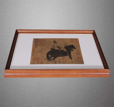 汕尾市书画装裱配框服务案例